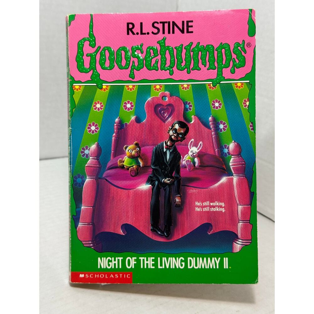 Goosebumps 1st edition #31 Night of the Living Dummy II 1995 VTG